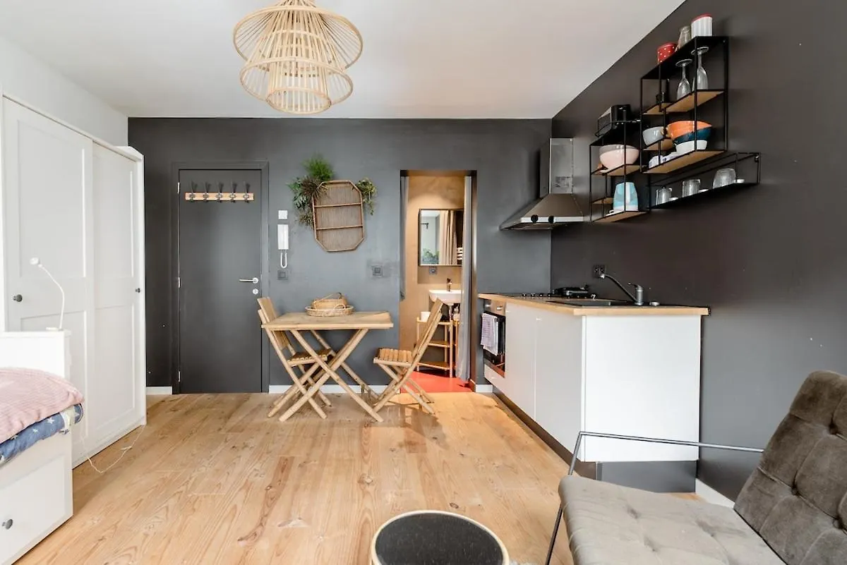 Charming Private Studio - Nearby Antwerp Central Station 0*,